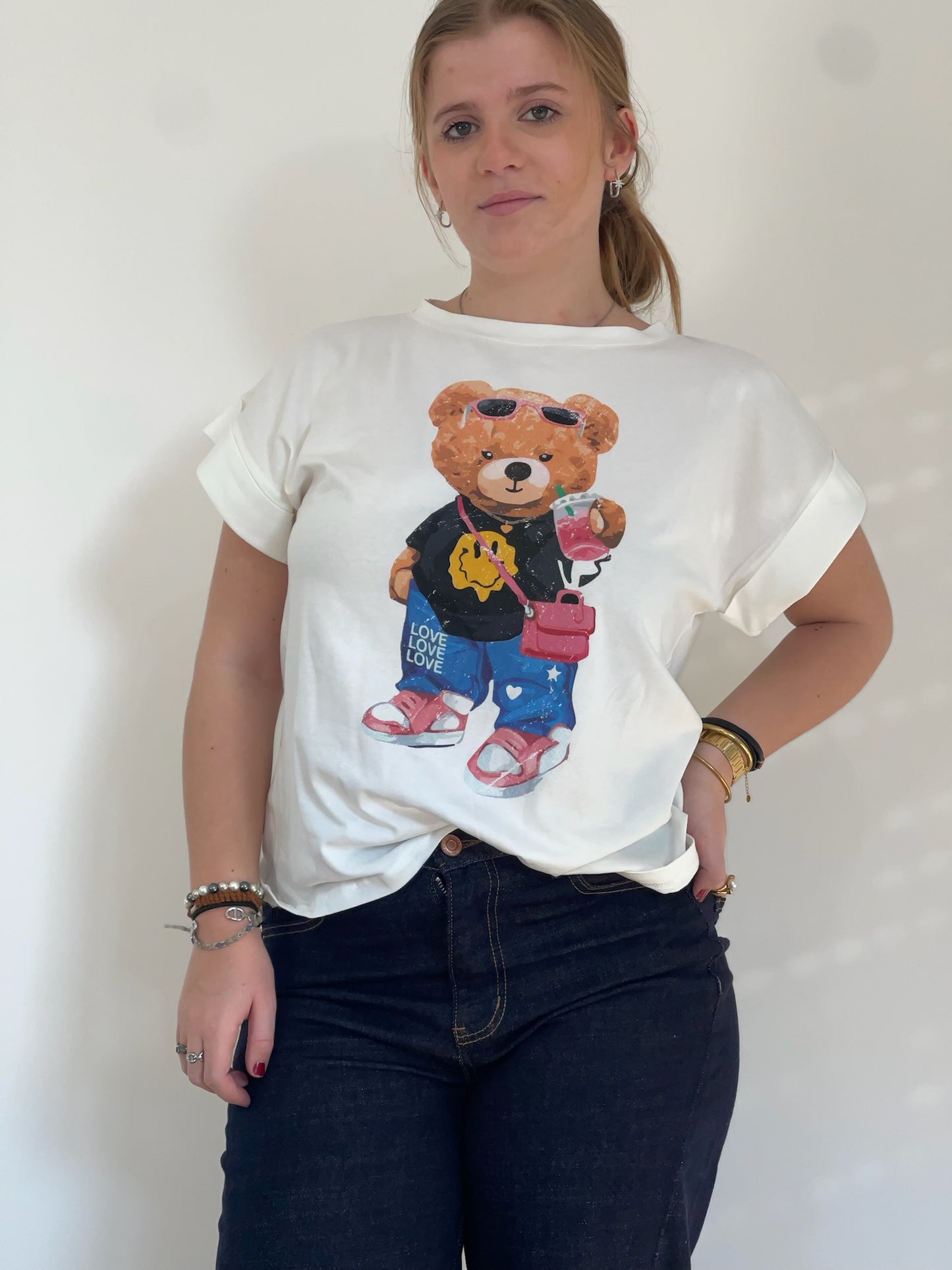 T-shirt nounours