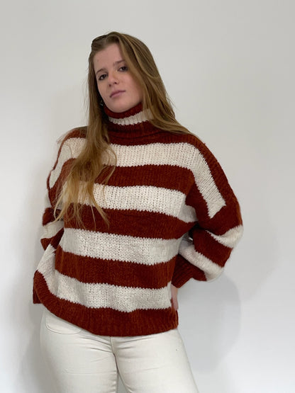 Pull à rayures