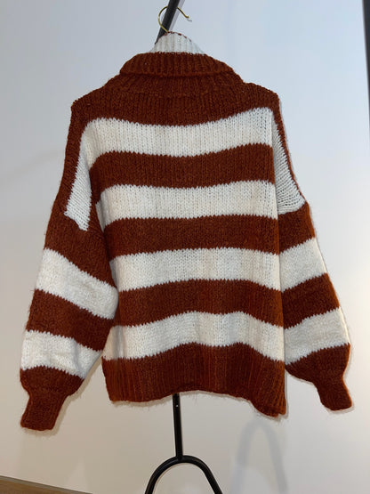 Pull à rayures
